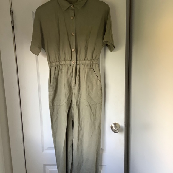 ZARA green jumpsuit - Picture 4 of 4
